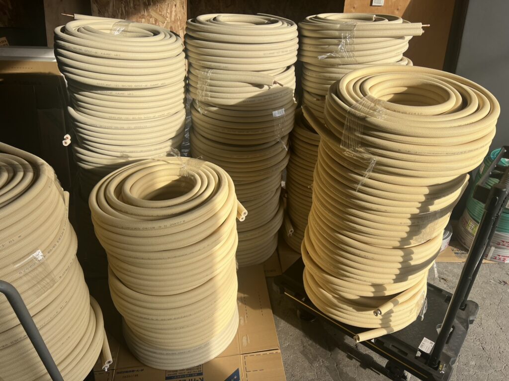 ペアコイル2分3分　大口買取　配管