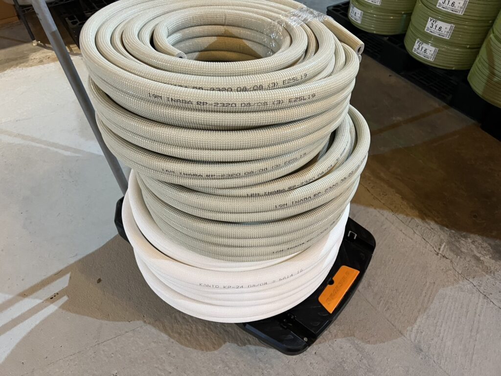 冷媒配管 配管 ペアコイル 被膜配管