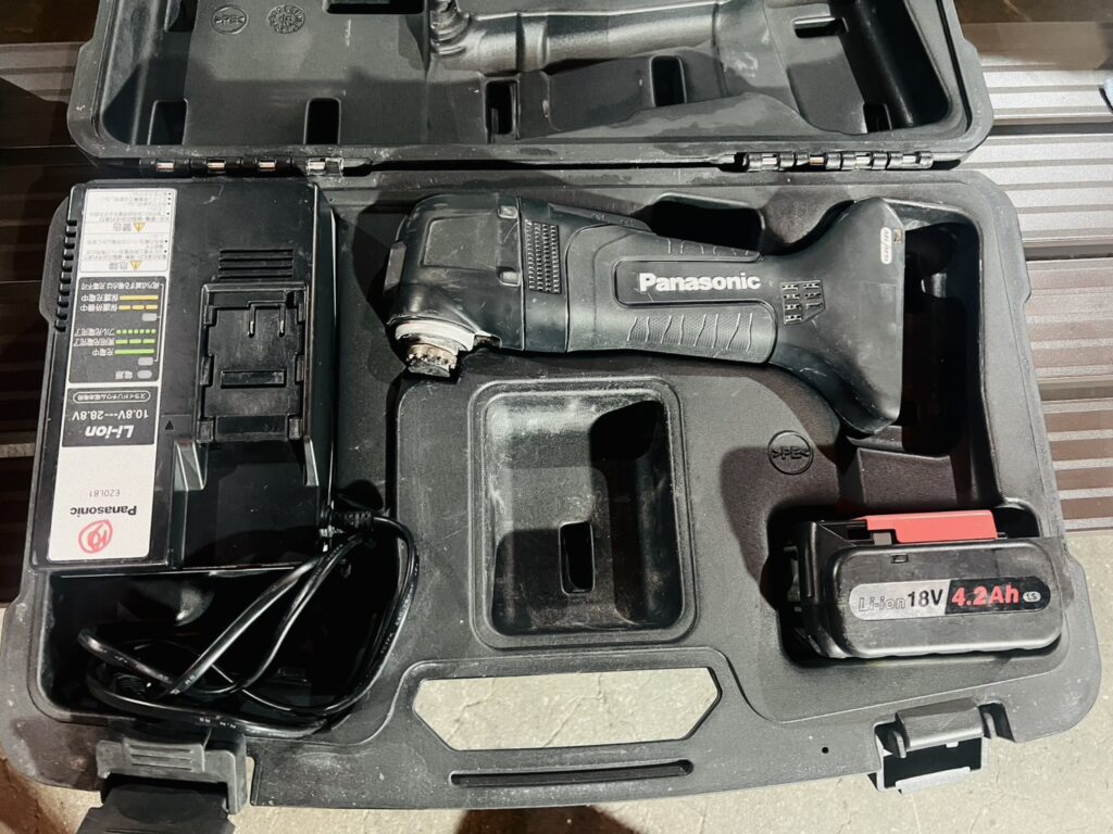 Panasonic　電動　マルチツール　充電式