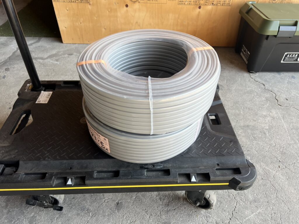 電線　VVF3×2.0　ケーブル