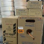 LANケーブル　カテゴ　弱電線　スーパーコイル