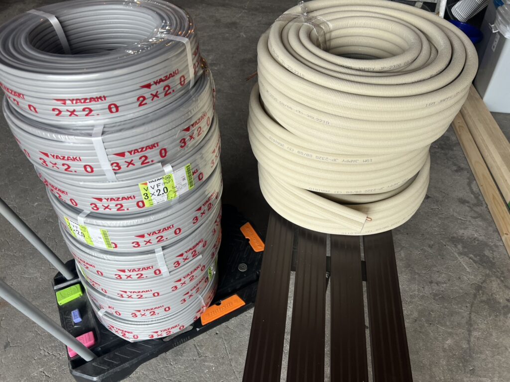 電線　配管　YAZAKI　オーケースカイ