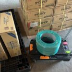 peakoiru 冷媒管　電線　赤黒白